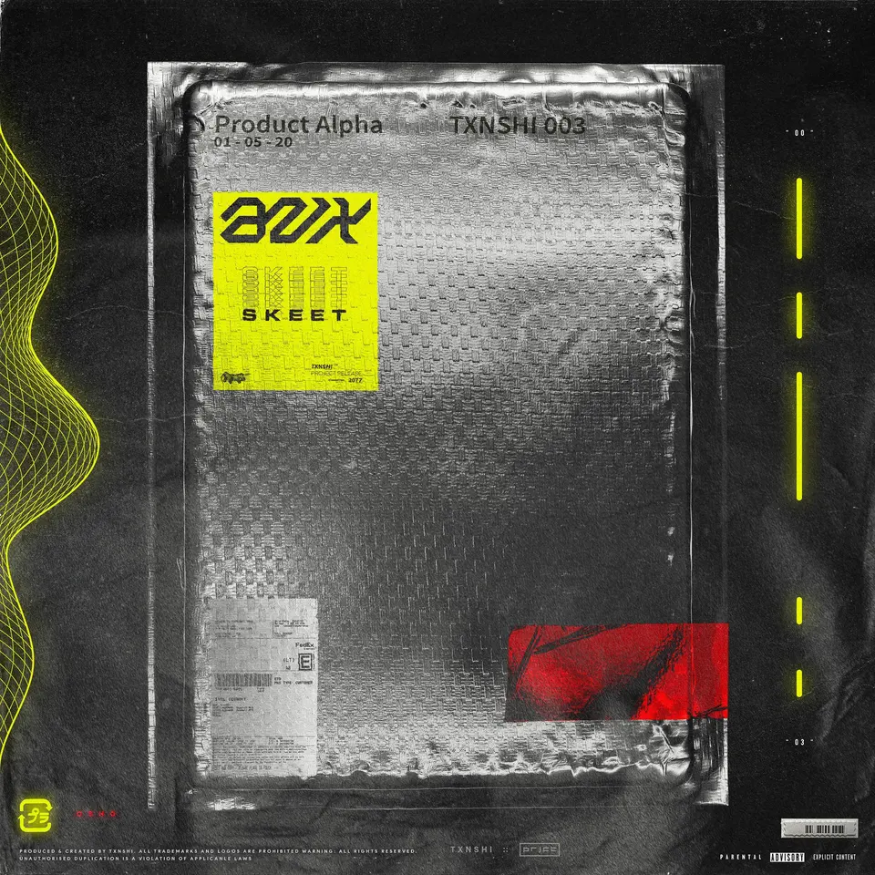 Release Artwork — Skeet — design