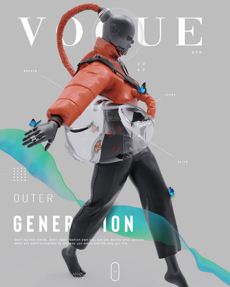 Outer Generation — Cover composition